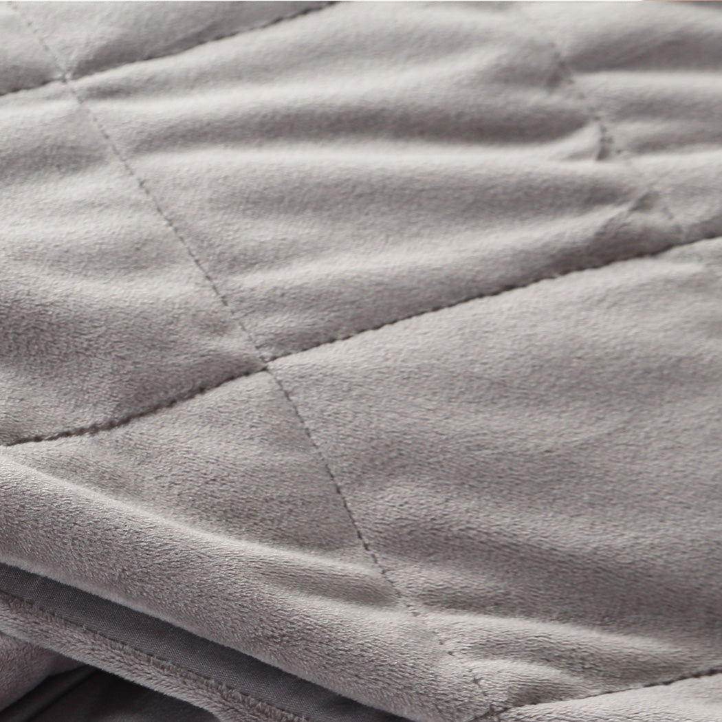 5KG Anti Anxiety Weighted Blanket Grey 5KGS