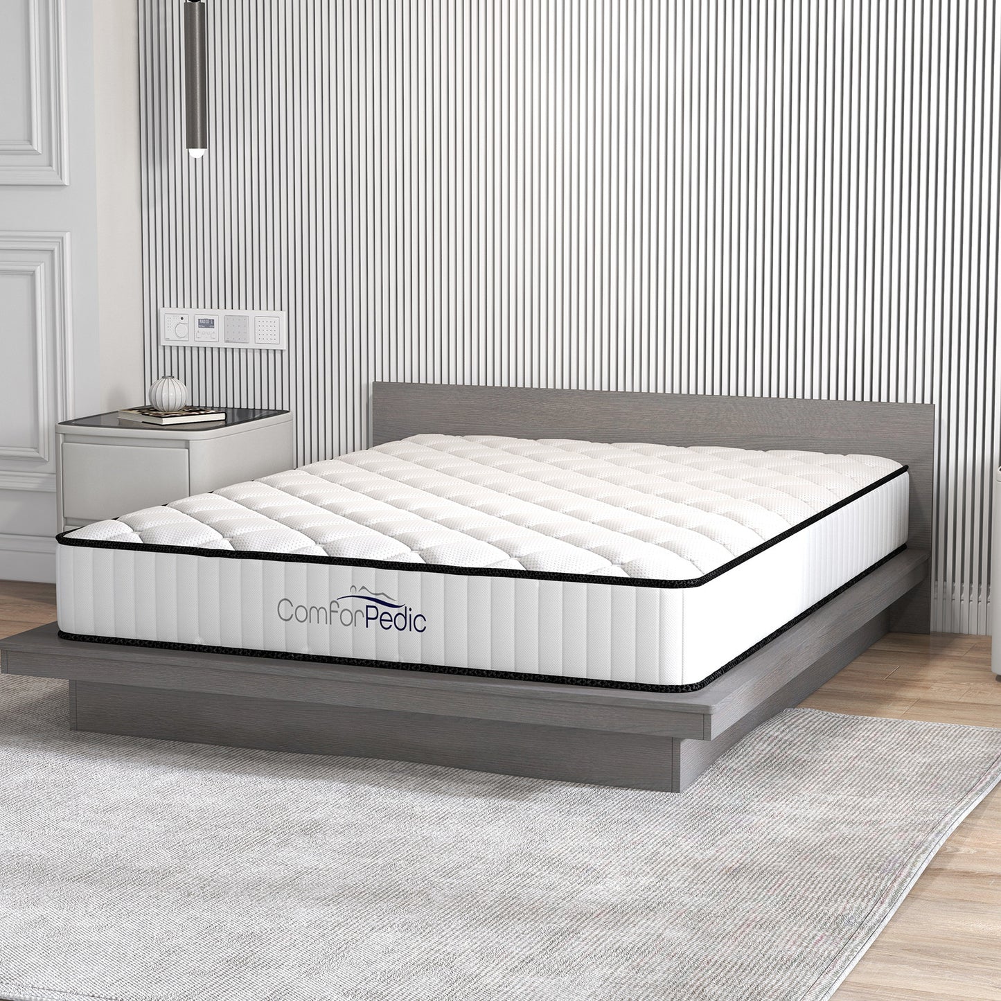 Royal Comfort Comforpedic Bonnell Spring Mattress Queen Medium Firm