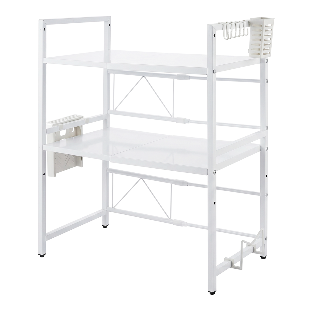 Microwave Shelf 3 Tier Adjustable Kitchen Rack | HomeAndLivi - 9