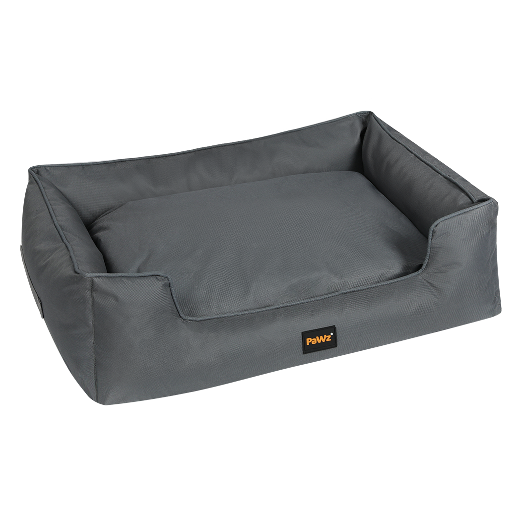 Waterproof Dog Calming Bed Grey 120x90x27cm