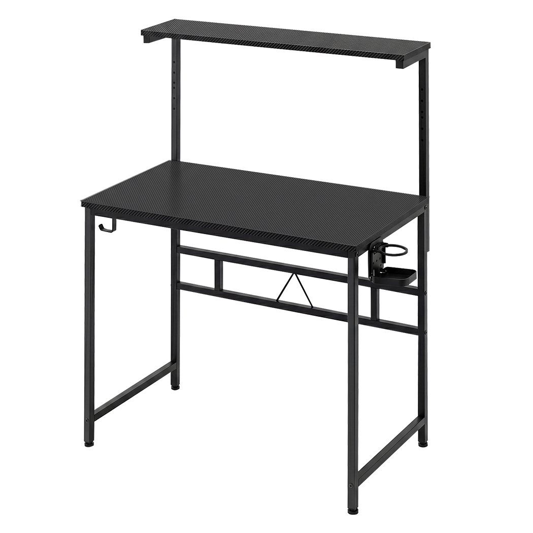 Levede Gaming Table Spacious Wear Resistan Stable Computer Desk Earphone Hook
