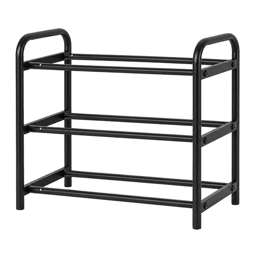 Expandable Metal Shoe Rack Shelf 83x22x43cm