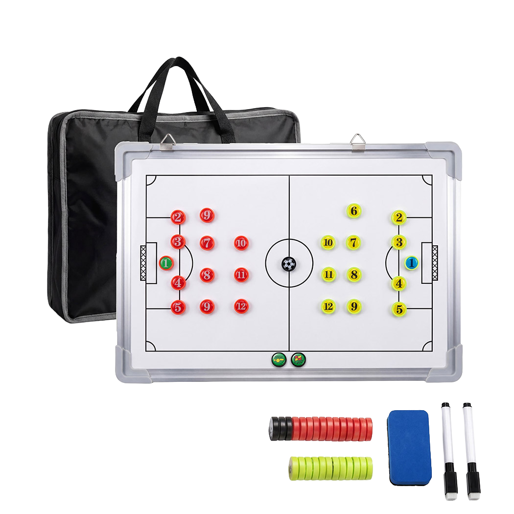 Centra Soccer Coaching Board Tactic Clipboard Dual-sided Coach Training Magnetic