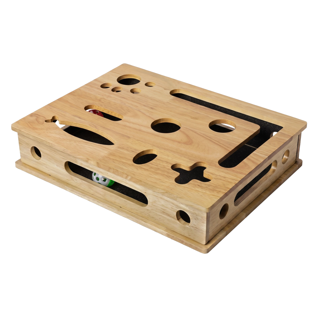 Cat Nail File Scratcher Large Wood 39x30x8cm