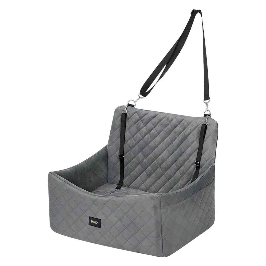 Dog Car Seat Booster Grey