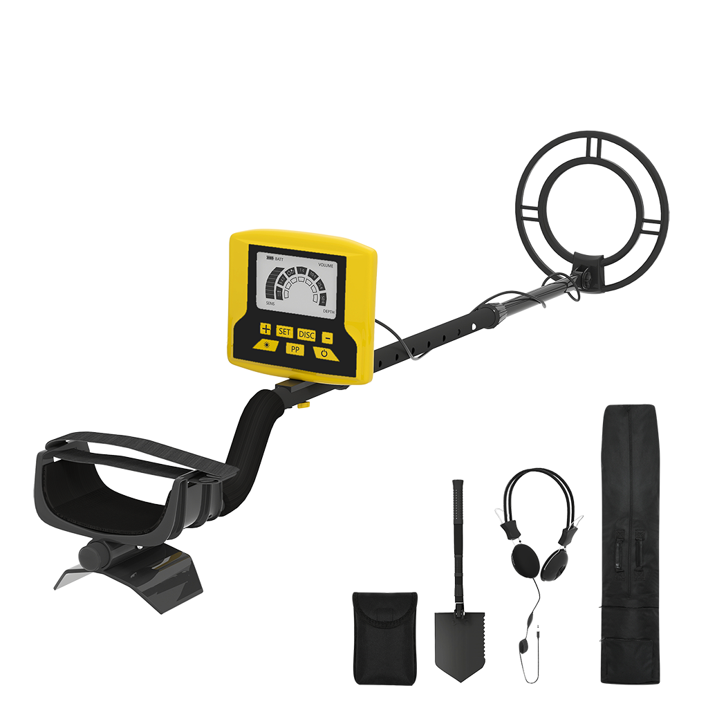 Metal Detector Waterproof LCD 24x24cm