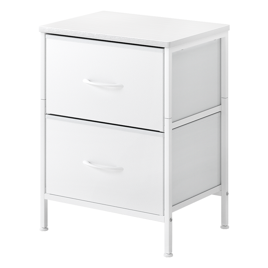Versatile Bedside Table Storage Nightstand Bedroom Storage Sleek