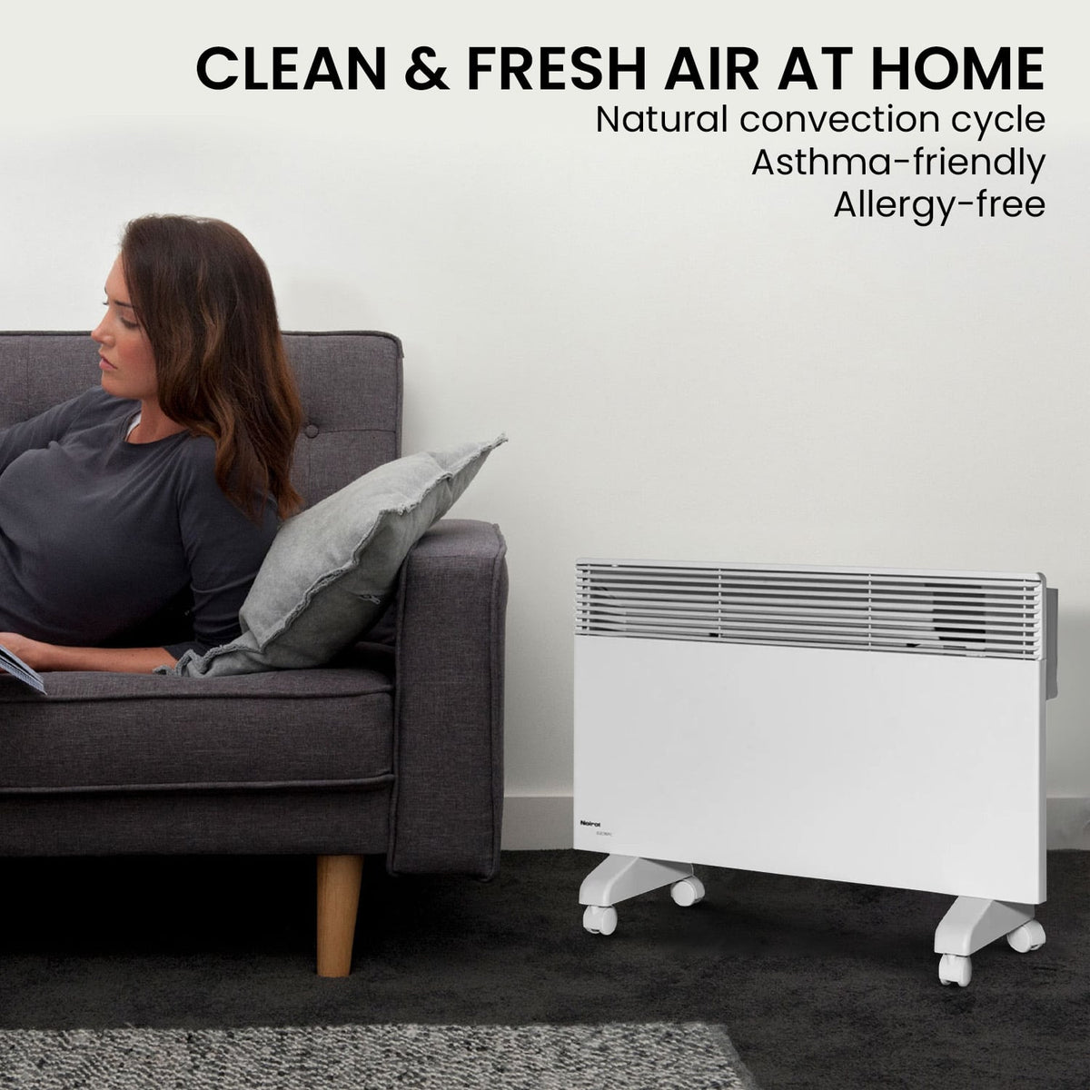 Electric Convection Heater WiFi 100x745x440cm