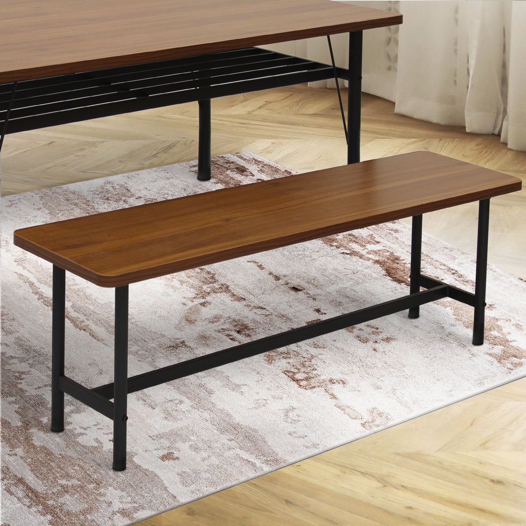 Elegant 1XDining Chairs Bench Chair 2-3 Seater140cm Sleek Modern