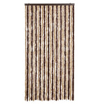 Insect Curtain Beige and Light Brown 2  Chenille M