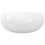 Basin Round Ceramic White S
