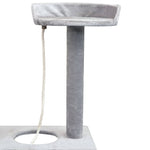 Cat Tree with Sisal Scratching Posts 150 cm Grey