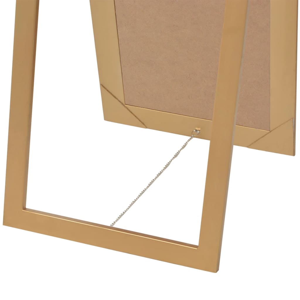 Free-Standing Mirror Baroque Style Gold