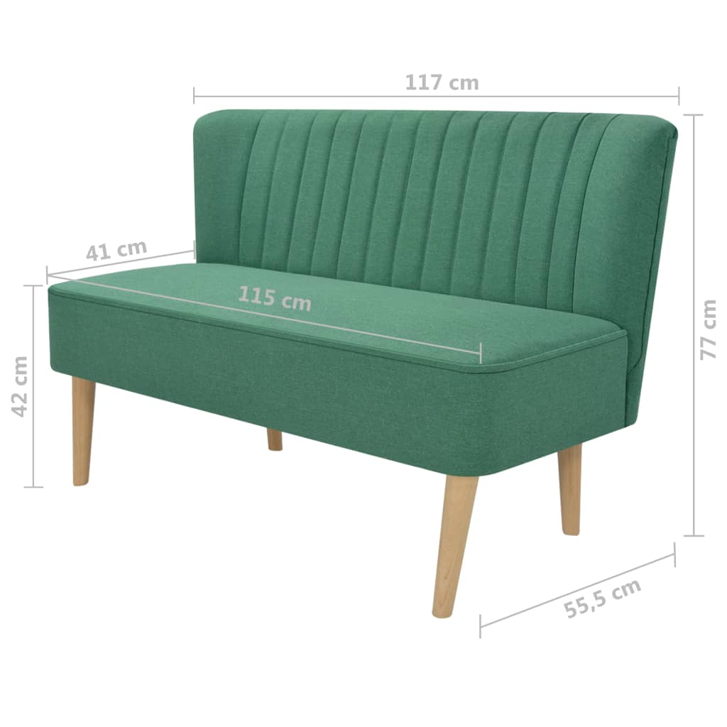Sofa Fabric Green