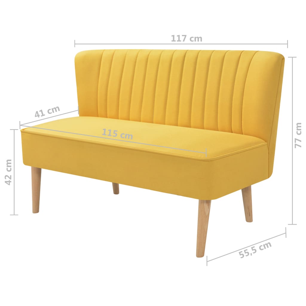 Sofa Fabric Yellow