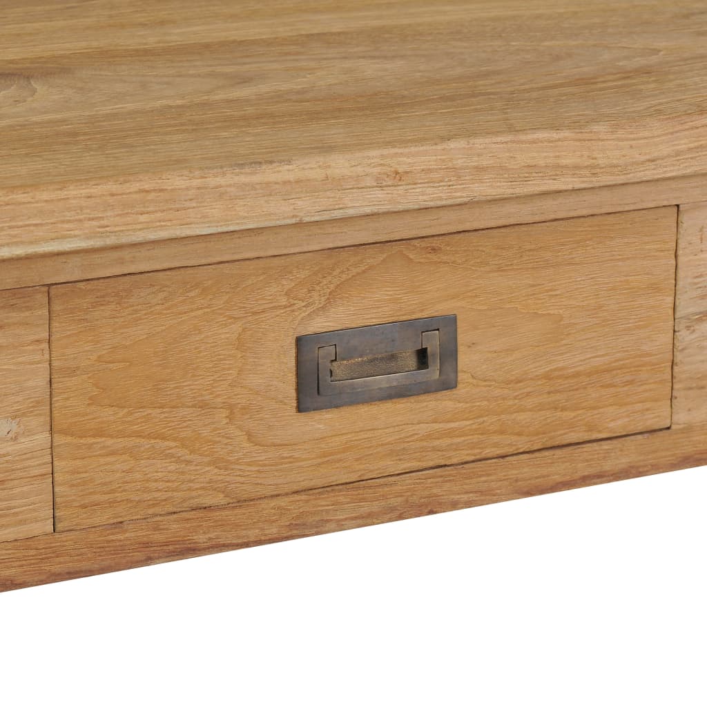 Coffee Table Solid Teak - 100×60×35cm