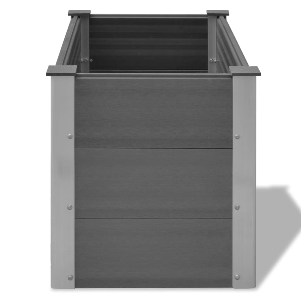 Garden Planter WPC Grey