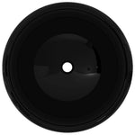 Basin Ceramic Round - Black
