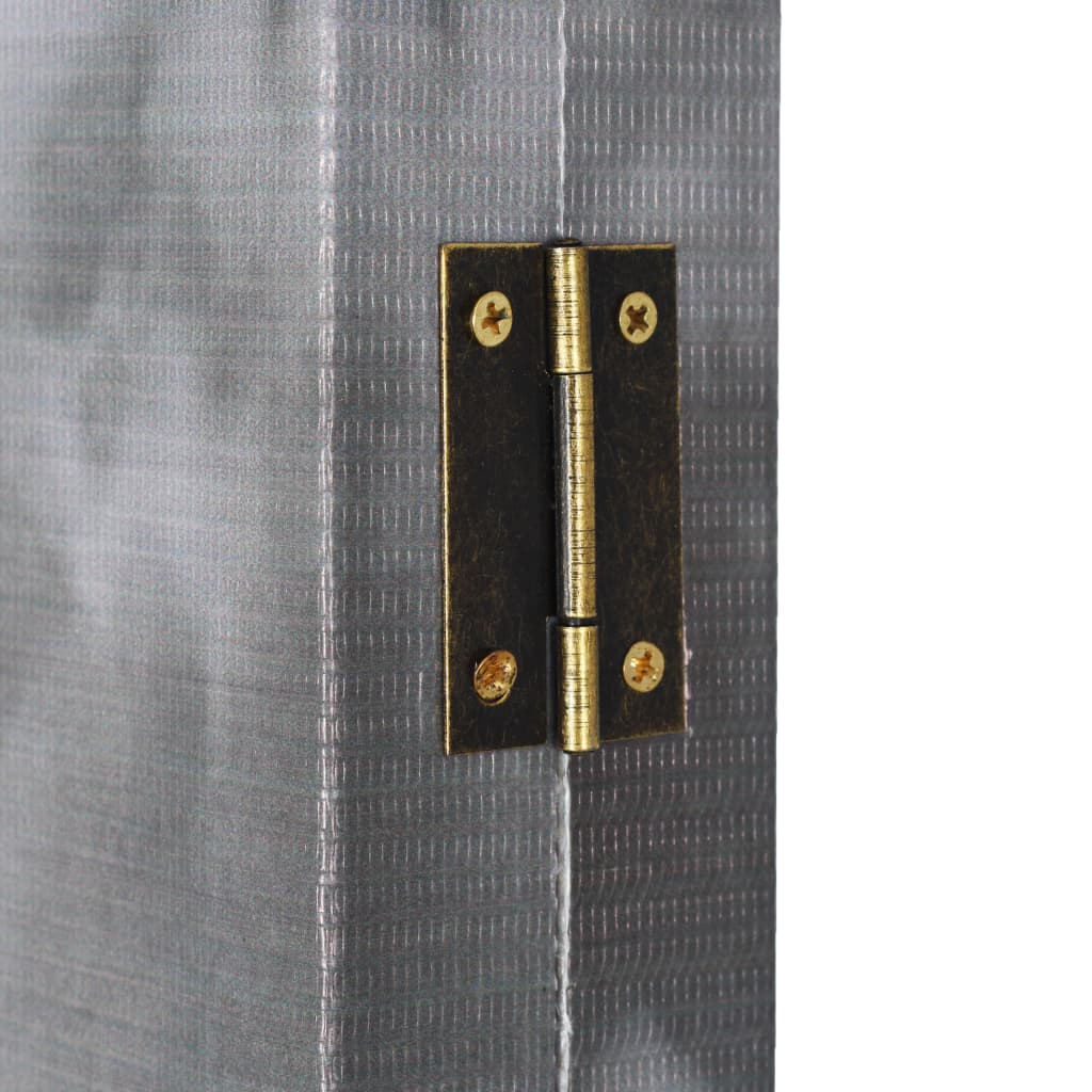 Folding Room Divider London Bus Black, White