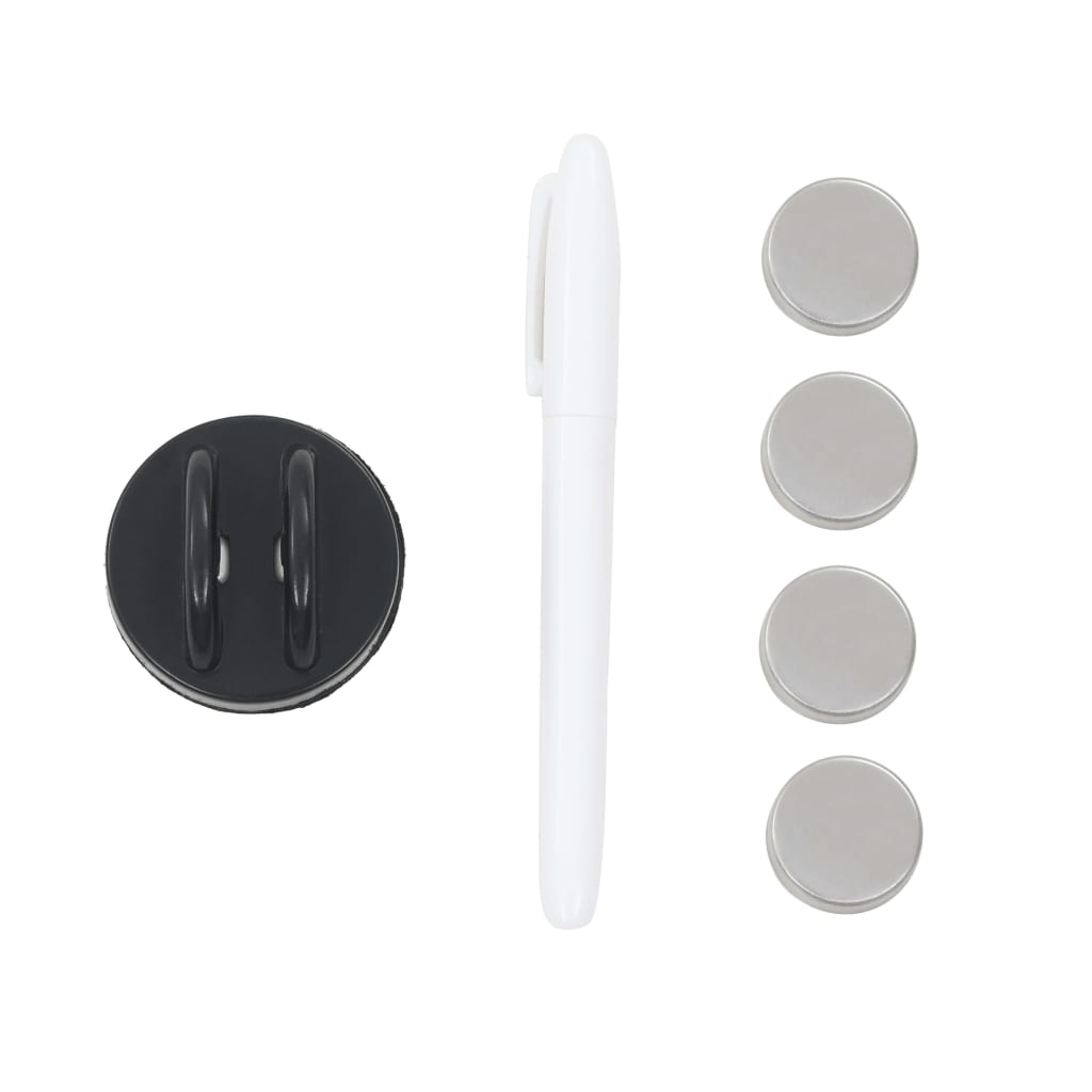 Wall Mounted Magnetic Blackboard Glass steel