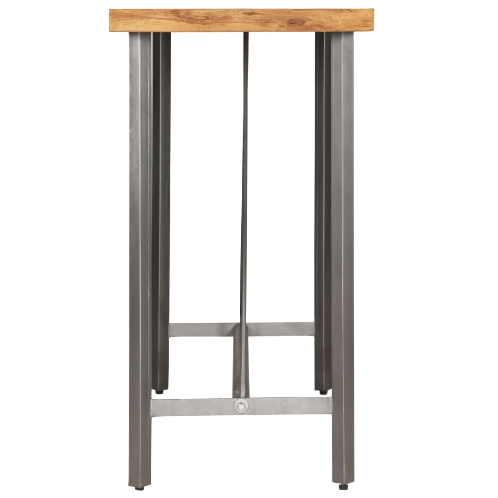 Bar Table Industrial look Solid Reclaimed Teak