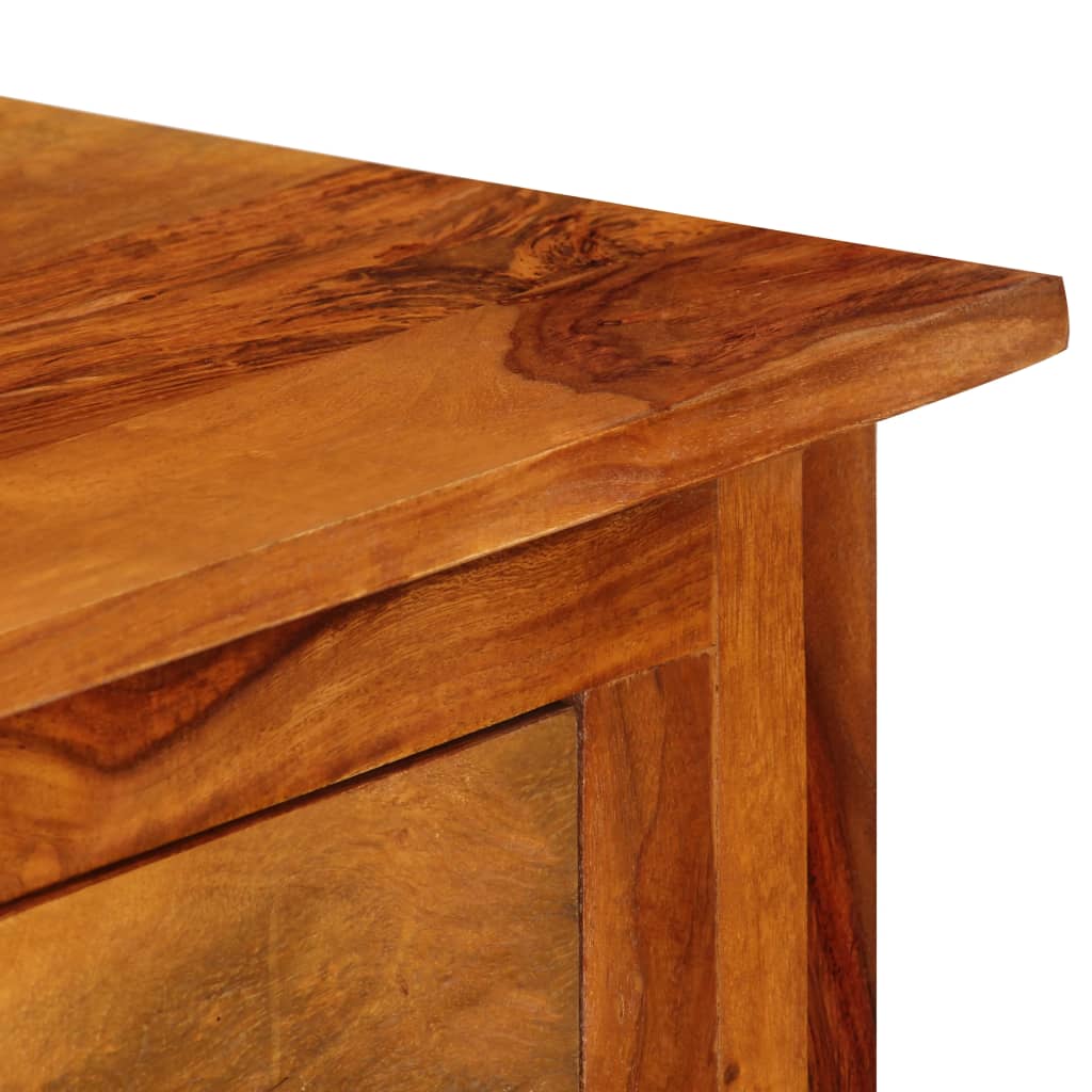 Sideboard with 3 Drawers Solid Sheesham Wood