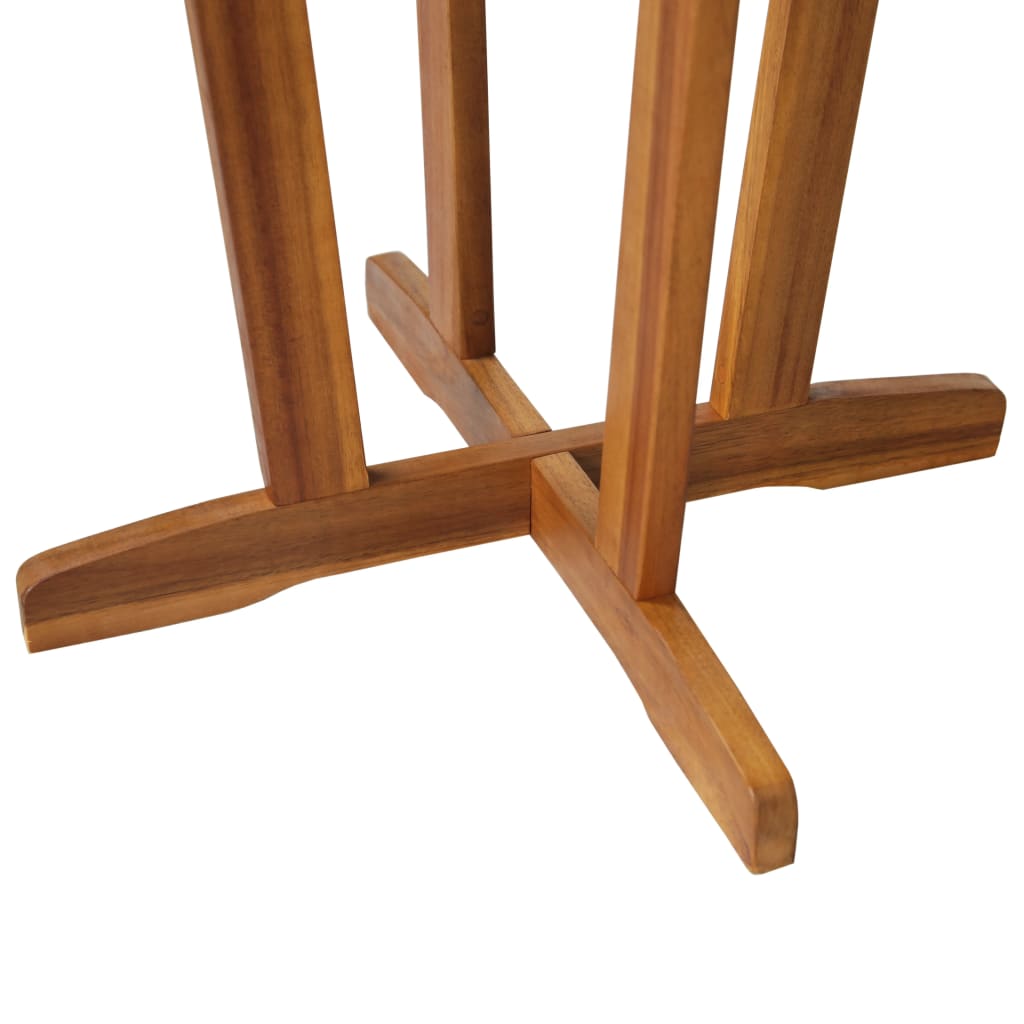 Bar Table Solid Acacia Wood