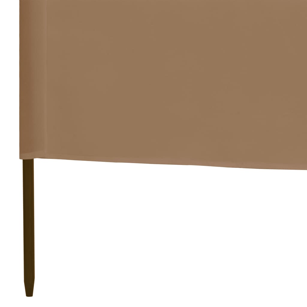 3-panel Wind Screen Fabric Taupe