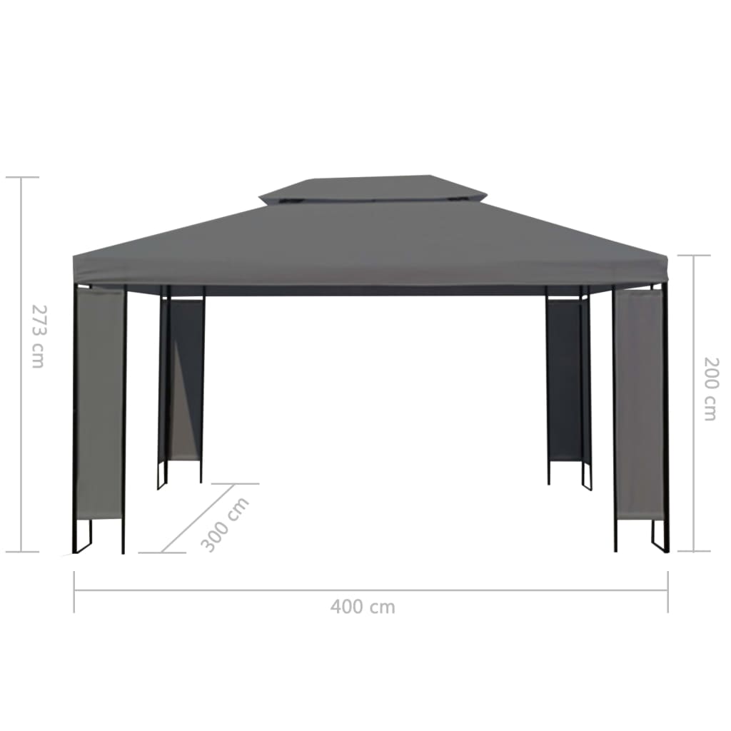 Gazebo Anthracite