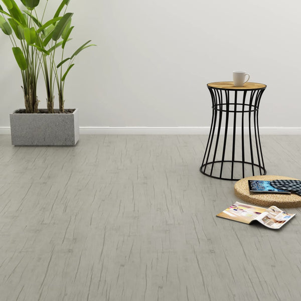  Self-adhesive Flooring Planks 4.46 mÃ‚Â² 3 mm PVC Oak Washed