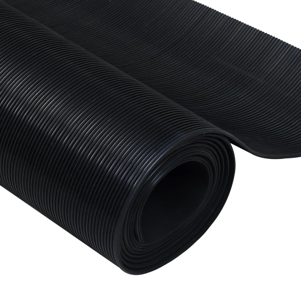 Floor Mat Anti-Slip Rubber 3mm Fine Rib M