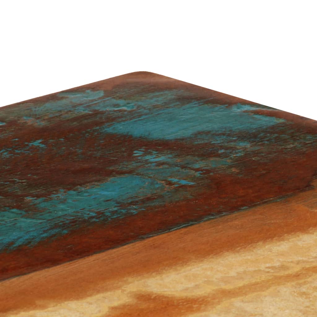 Dining Table Solid Reclaimed Wood and Steel