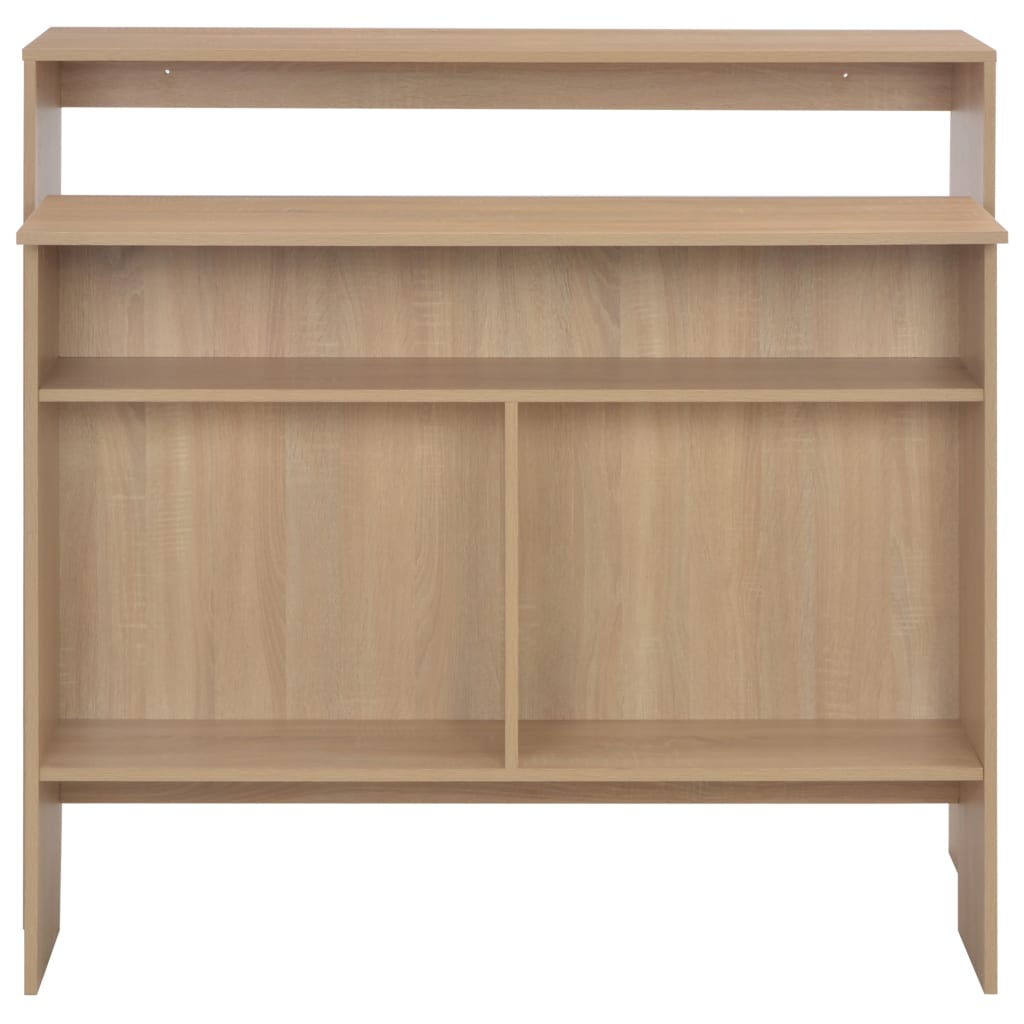 Bar Table with 2 Table Tops Oak