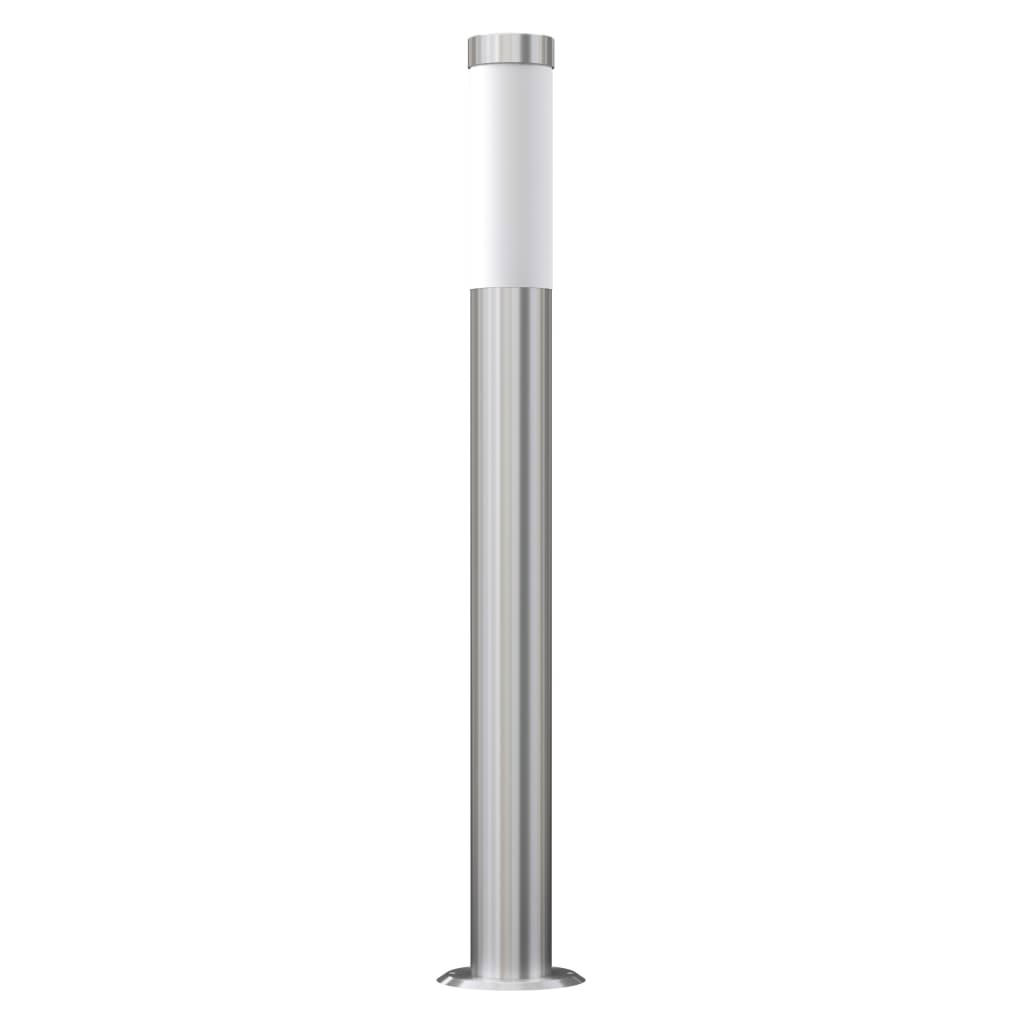 3 pcs Gardenlamps Set RVS Standing E27 230V