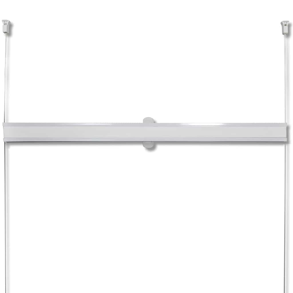 Plisse Blind White Pleated Blind (Crepe fabric)