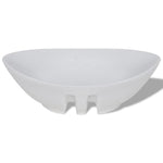 Luxury Ceramic Basin Oval with Overflow