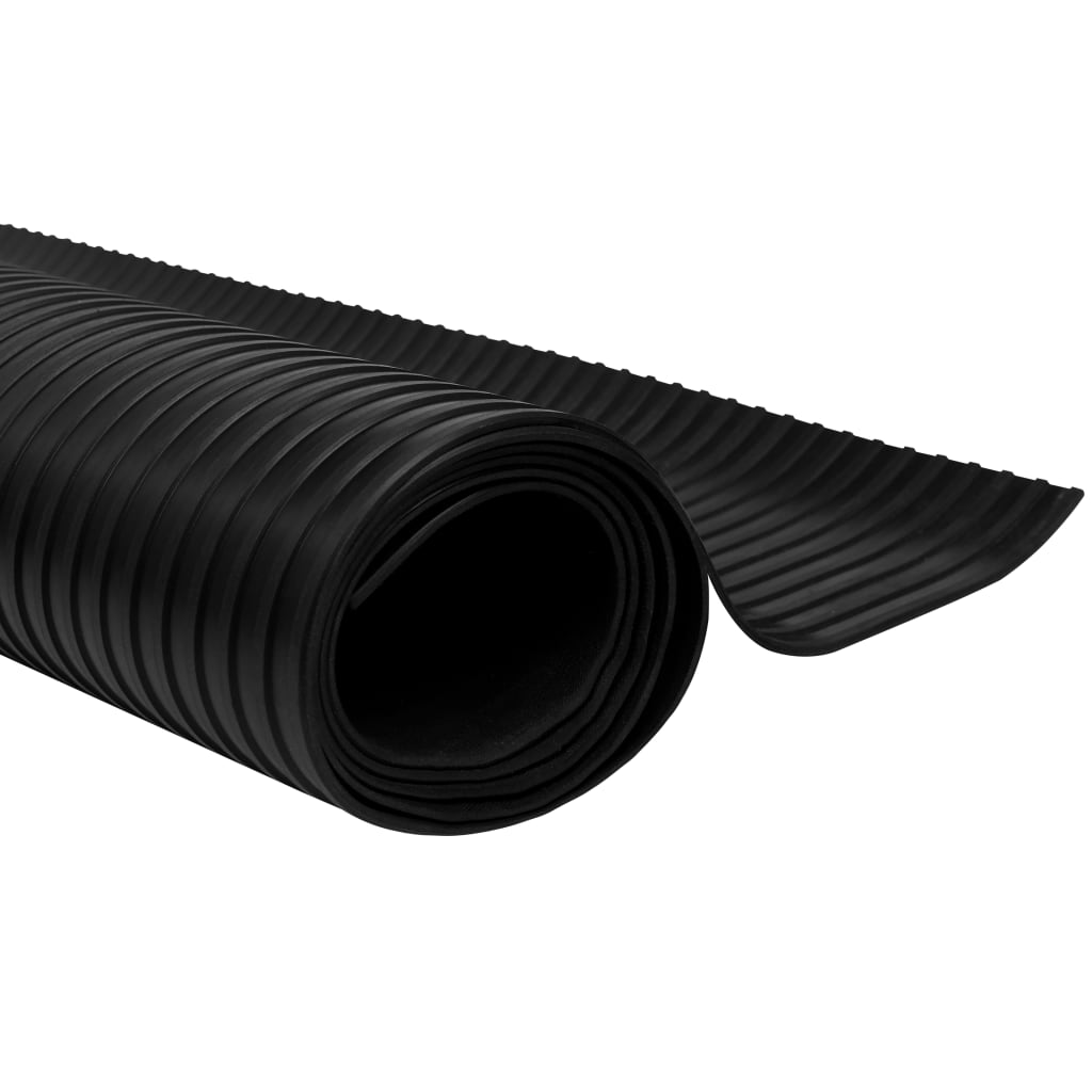 Rubber Floor at Anti-Slip Broad Ribbed S