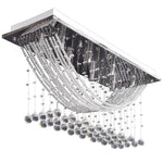 Ceiling Lap with Glittering Glass Crystal Beads G9