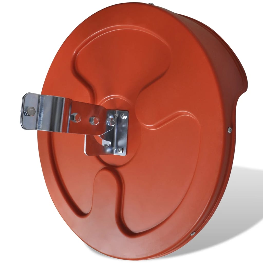 Convex Traffic Mirror PC Plastic Orange Outdoor