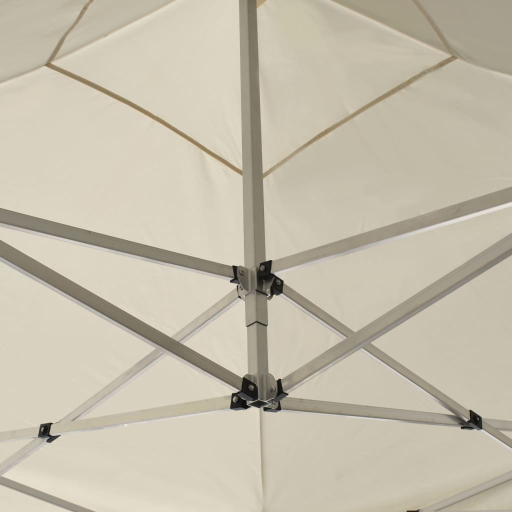 Professional Folding Party Tent Aluminium Cream