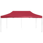 Professional Folding Party Tent Aluminium - Wine Red
