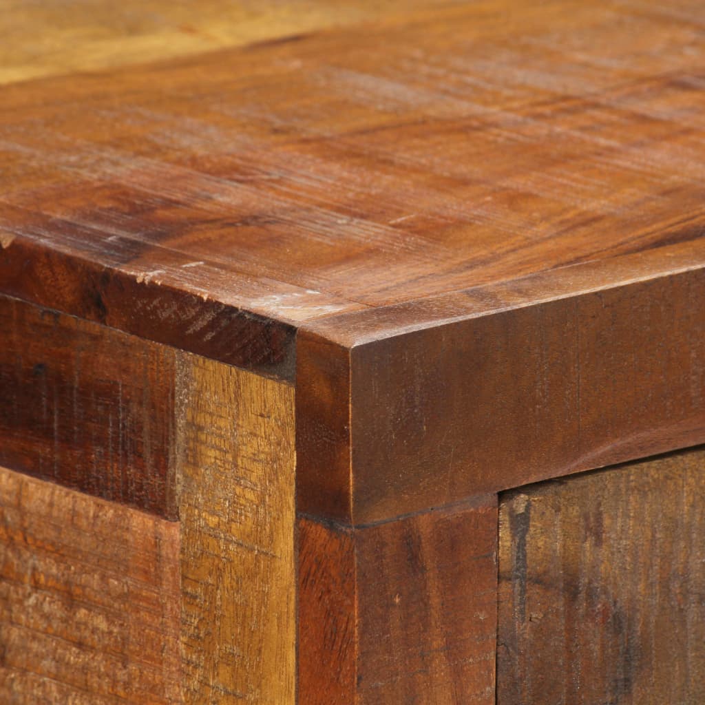 Console Table Solid Acacia Wood - 120×30×80cm