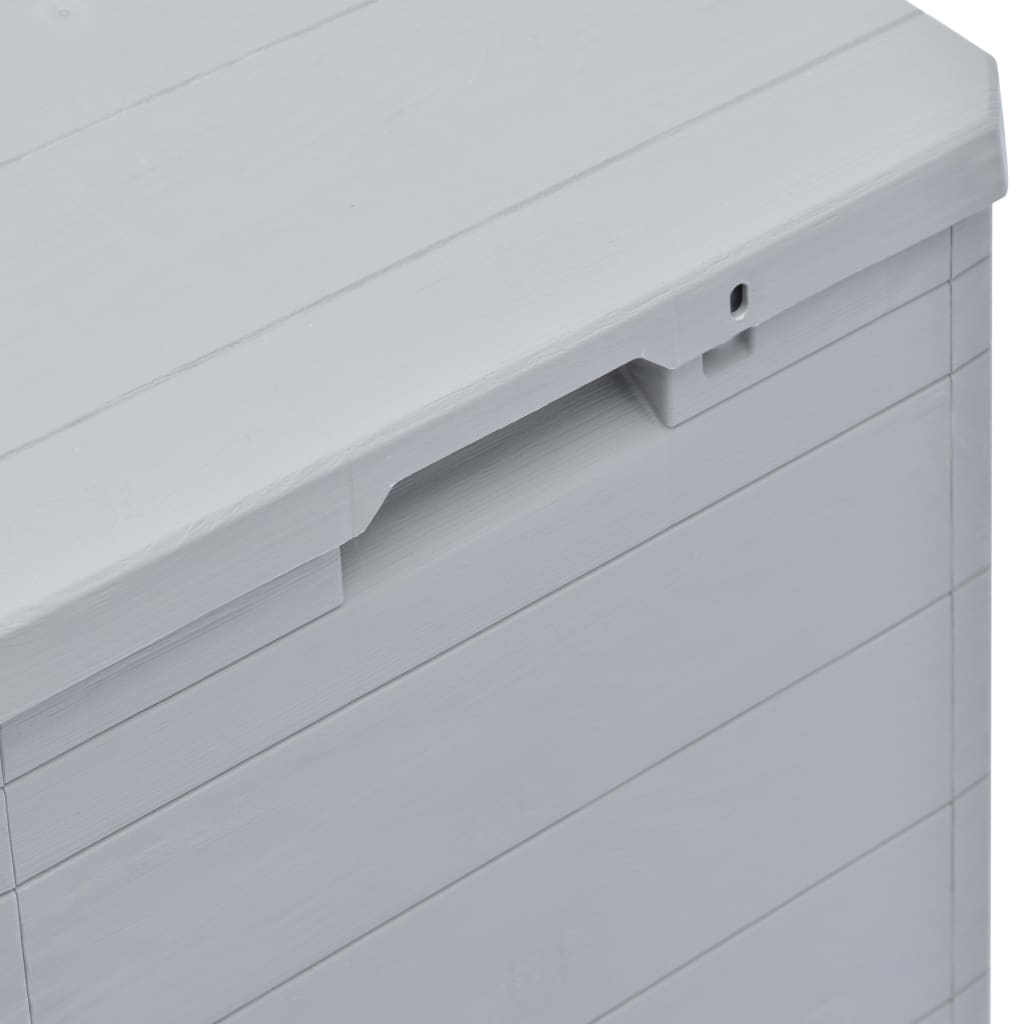 Garden Storage Box Light Grey