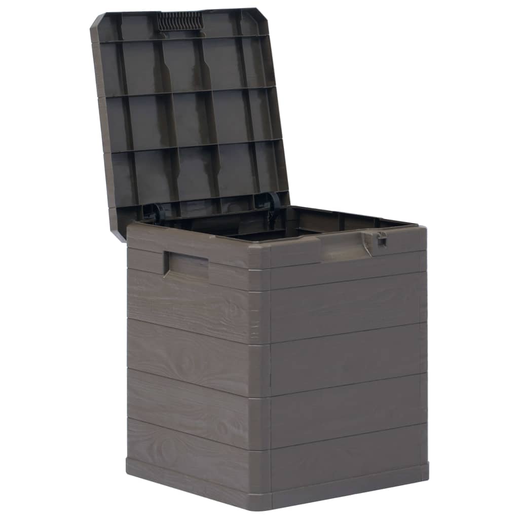 Garden Storage Box Brown - 42.5×44×50cm