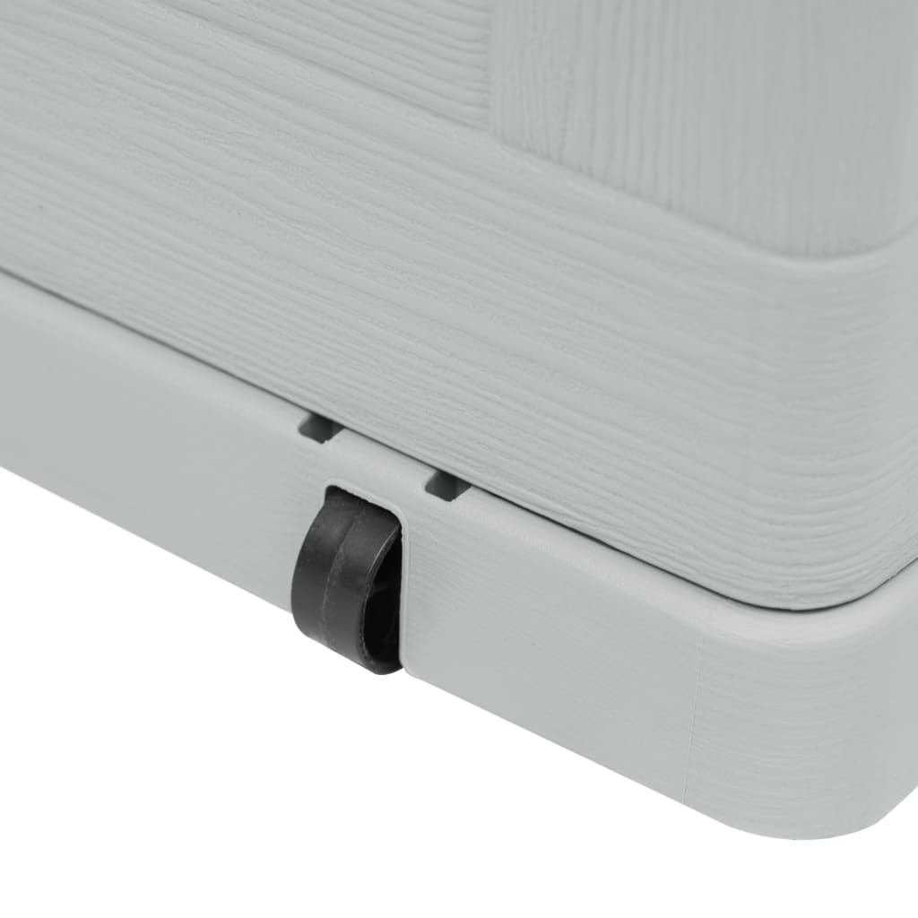 Garden Storage Box Light Grey