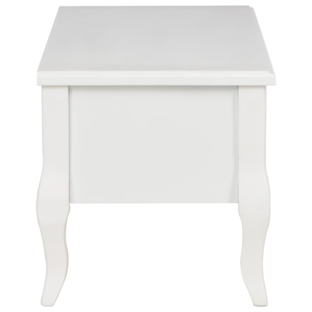 TV Cabinet Wood White