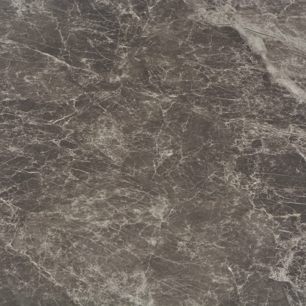 Self-adhesive PVC Flooring Planks 5.11 m? Black Marble