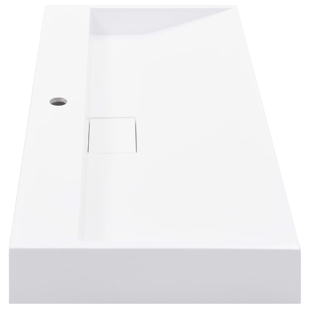Wash Basin Mineral Cast/Marble Cast {White}