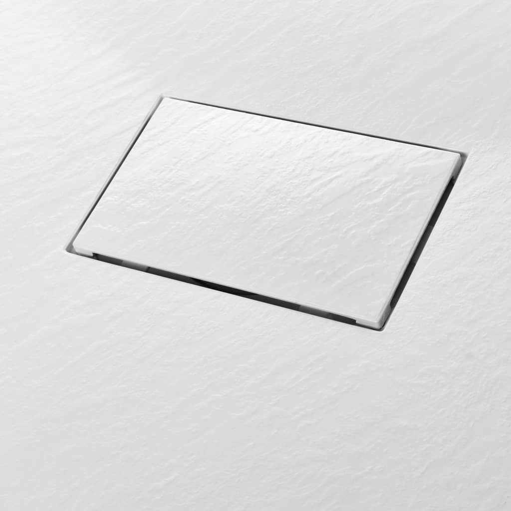 Shower Base Tray SMC White XL