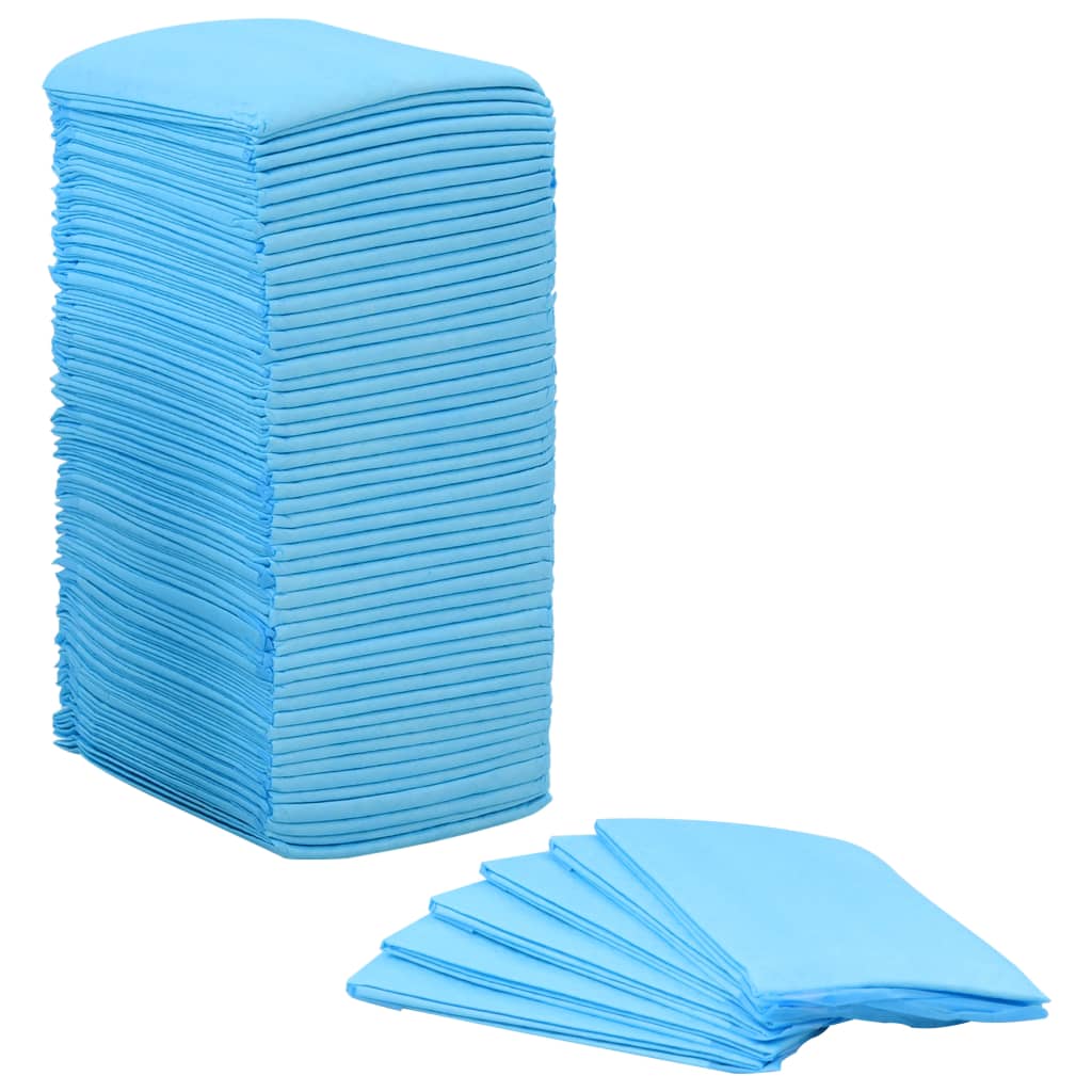 Pet Training Pads 200 pcs Non Woven Fabric--Blue and white